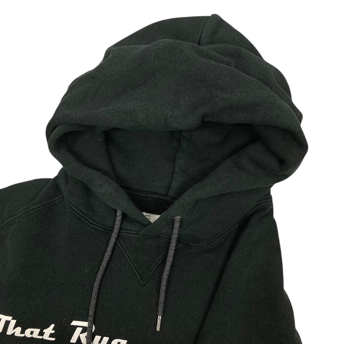 未使用　サカイ　sacai プリント　パーカー　フーディ　ブラック sacai / サカイ Graphic Print Hoodie グラフィック プリント
