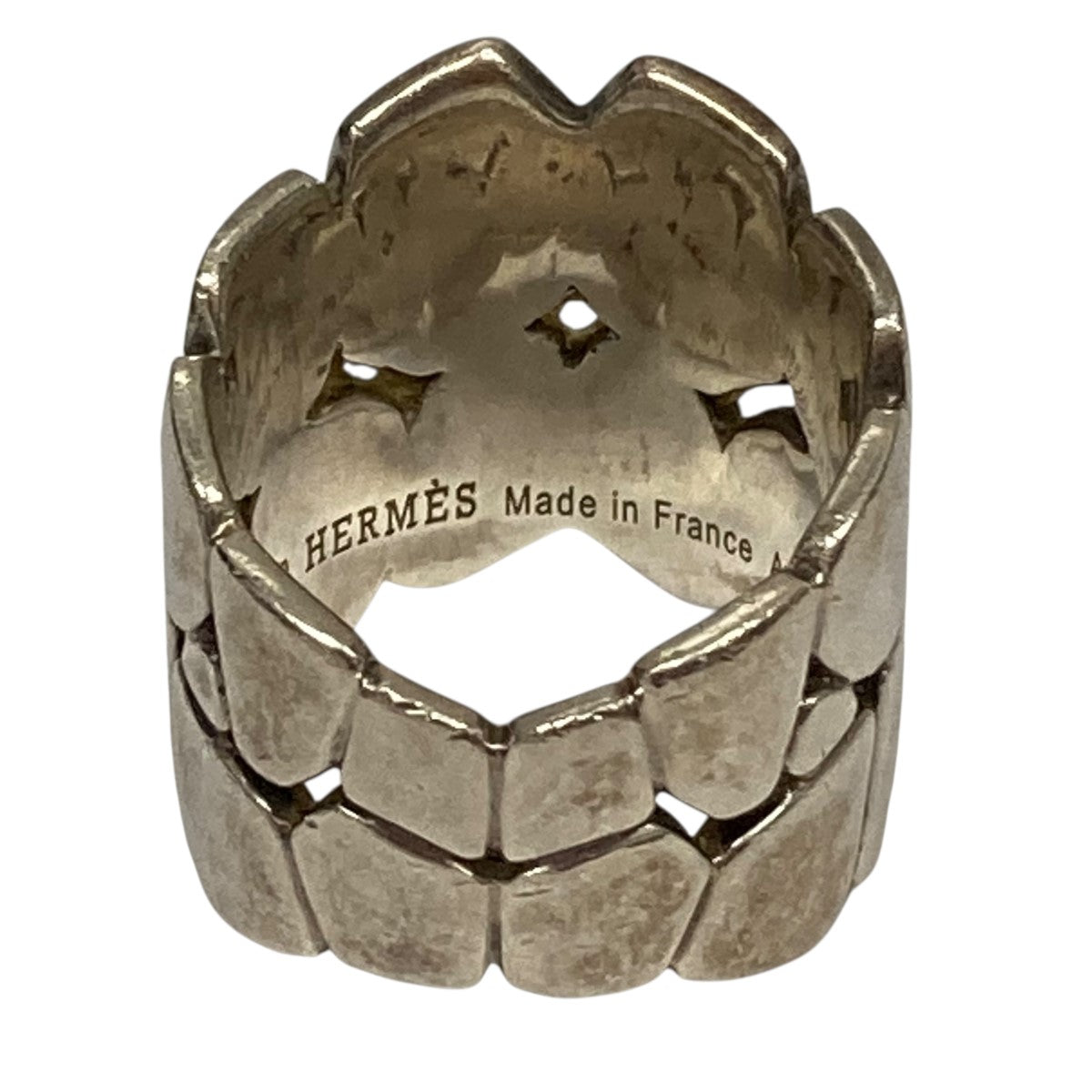HERMES(エルメス) Niloticus Eclatシルバーリング16O078970
