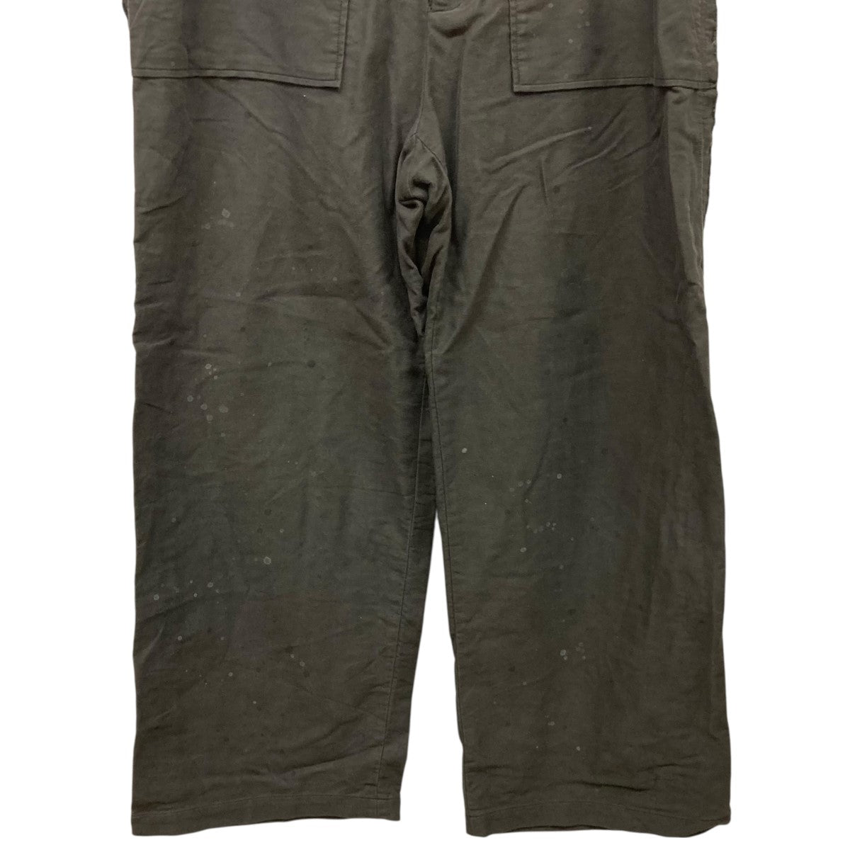 パンツ YOKE PAINTED WIDE BAKER PANTFOG WHITE 2 YOKE PAINTED WIDE BAKER PANTFOG WHITE 2