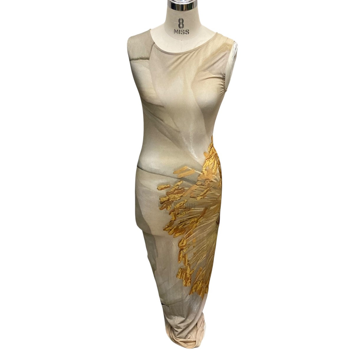 paloma wool(パロマウール) 総柄シースルーノースリーブ