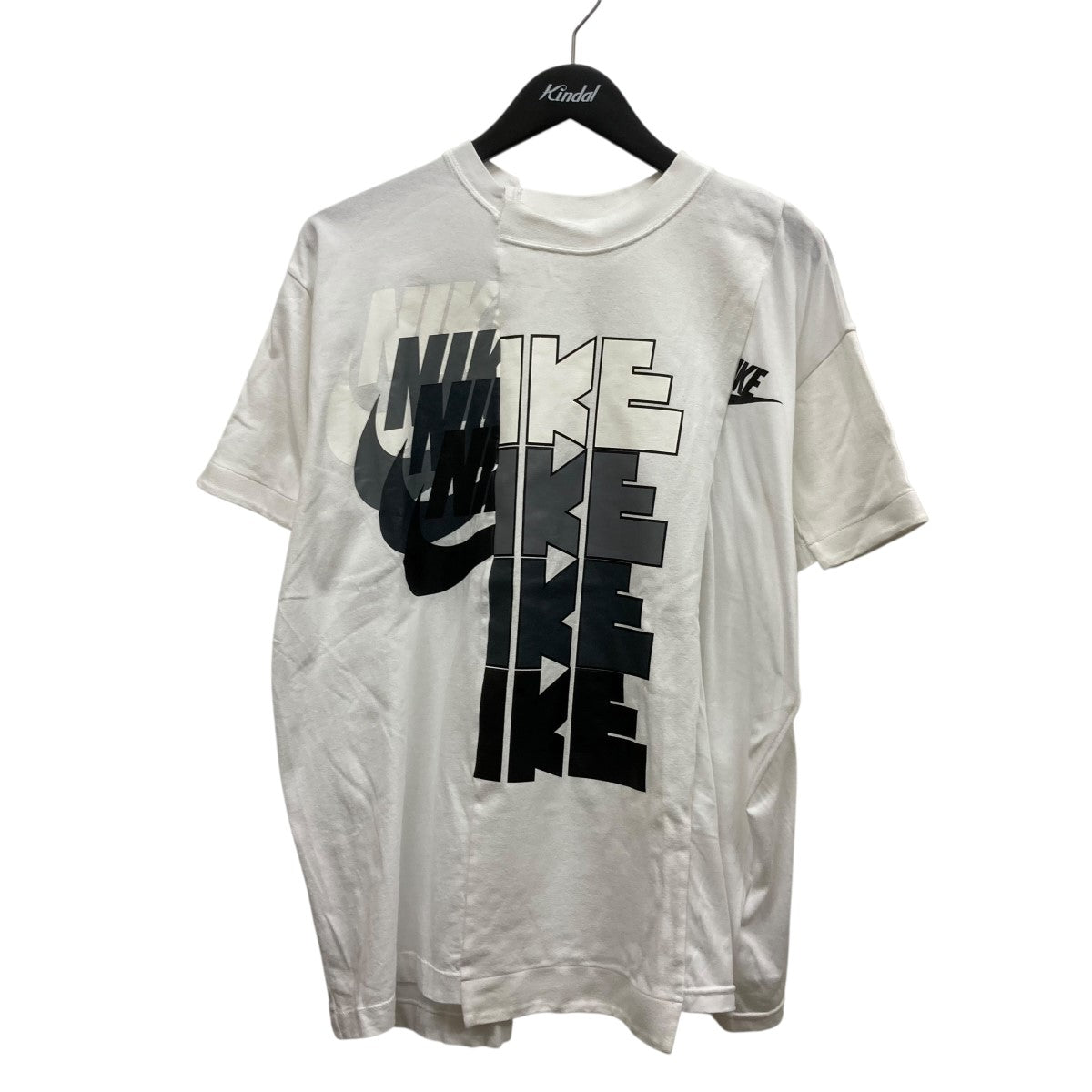 sacai / Nike 半袖Tシャツ ホワイト/ネイビー Yahoo!オークション -「sacai nike tシャツ」の落札相場・落札価格