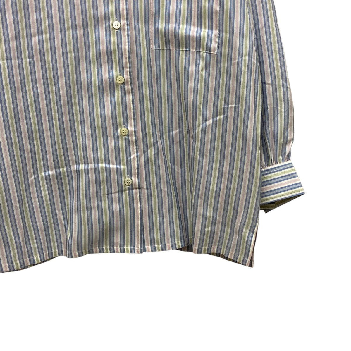 ETRO(エトロ) シルクストライプ長袖シャツ211-14312-1523 211-14312