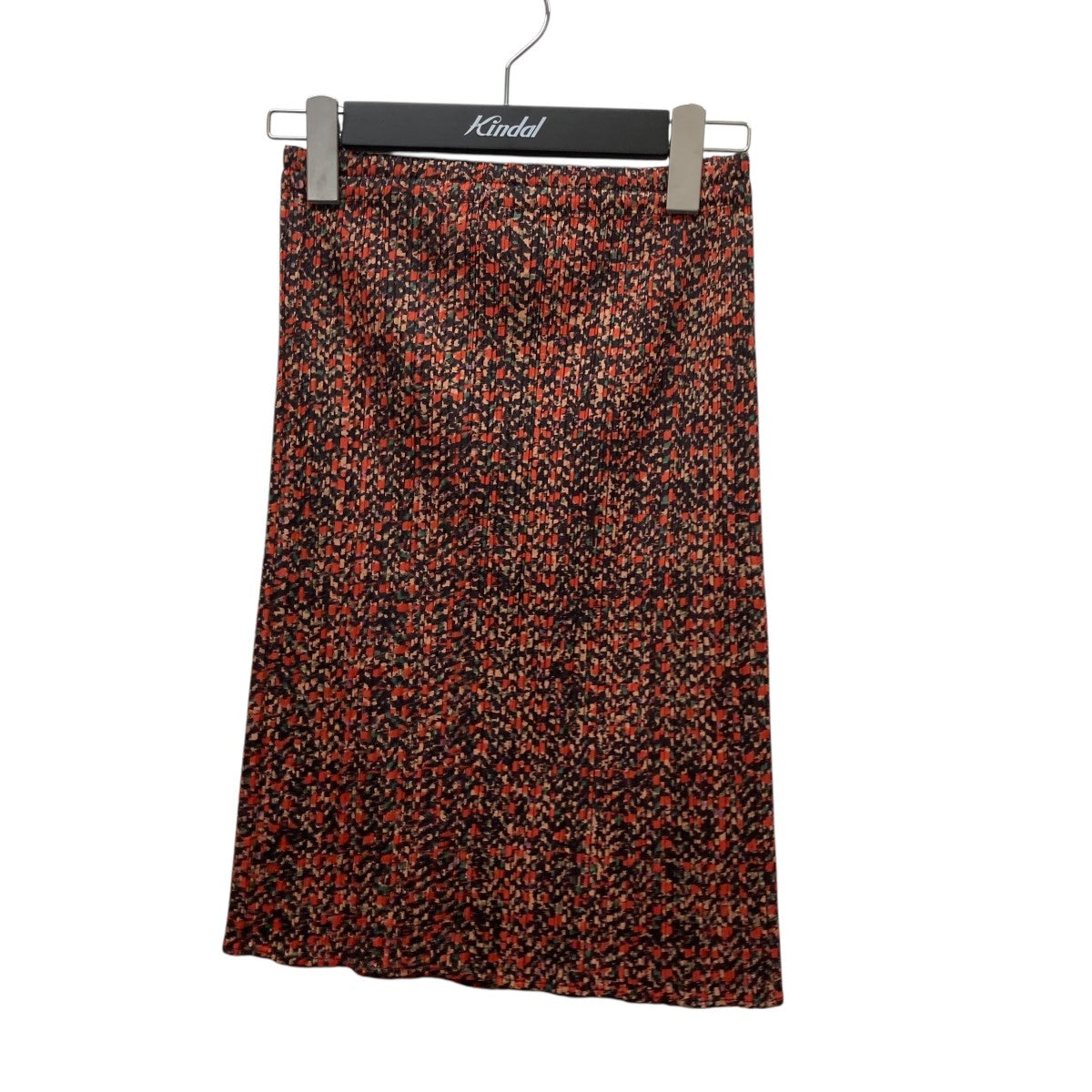 PLEATS PLEASE 総柄プリーツスカート 古着・中古-1枚目のアイテム画像