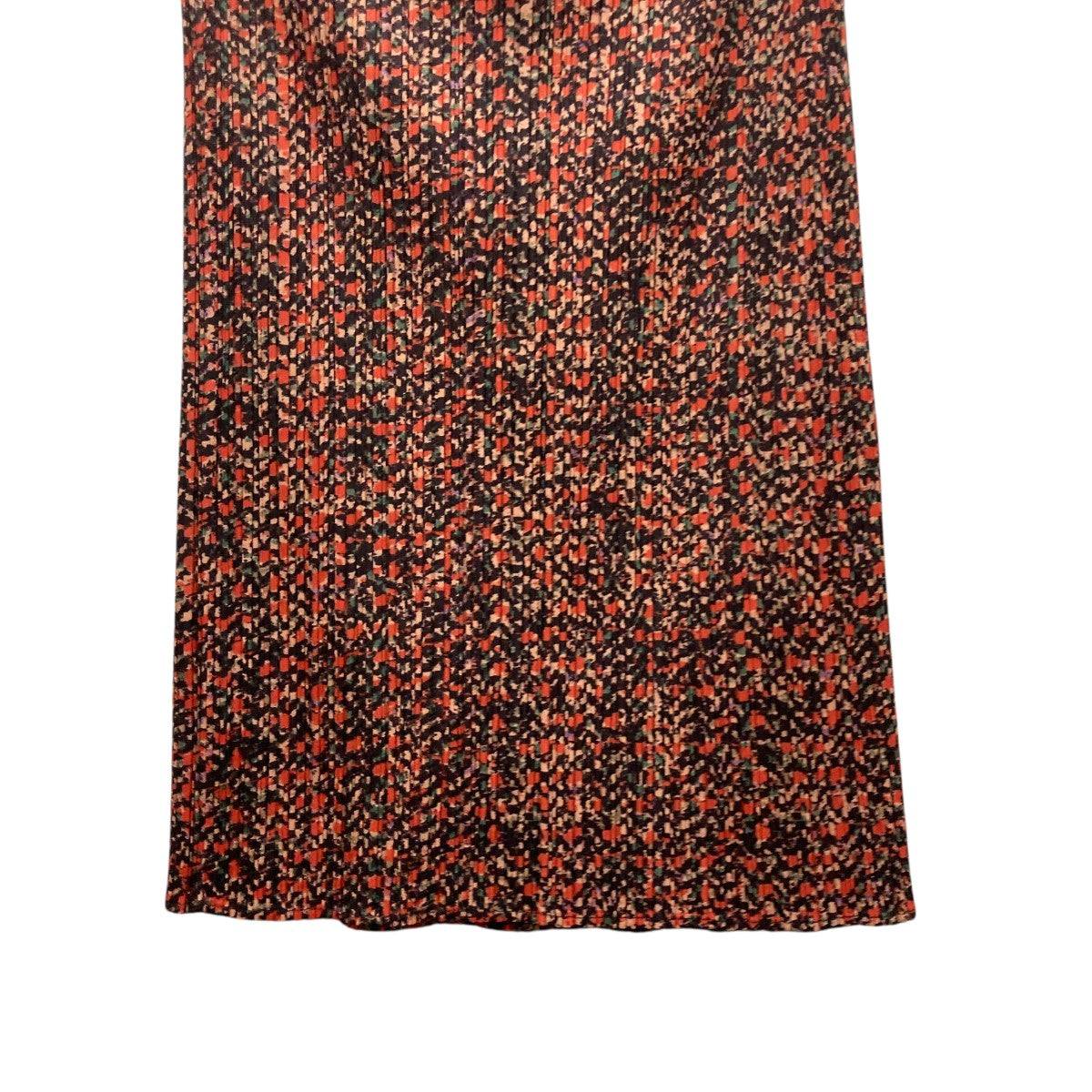 PLEATS PLEASE 総柄プリーツスカート 古着・中古-4枚目のアイテム画像