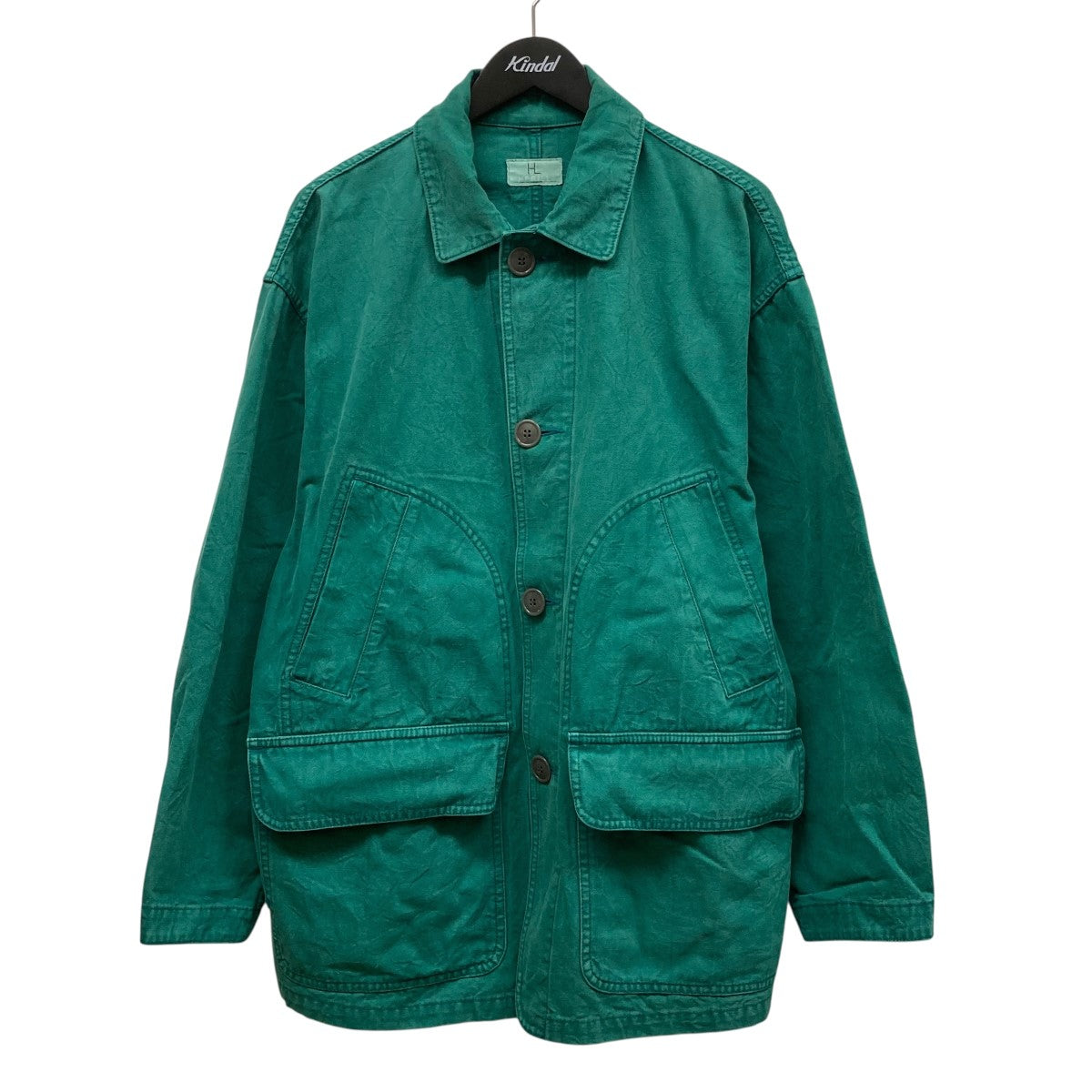 ヘリル 25ss 美品 タグ付き カバーオール シャツ ジャケット ヘリル 25ss 美品 タグ付き カバーオール シャツ ジャケット