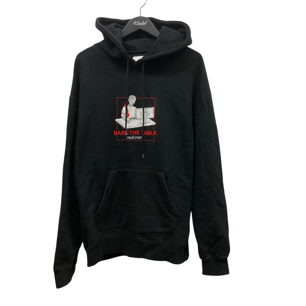 VAULTROOM×ZUZU ZUZU GACHA TEE刺繍Tシャツ ブラック サイズ XL