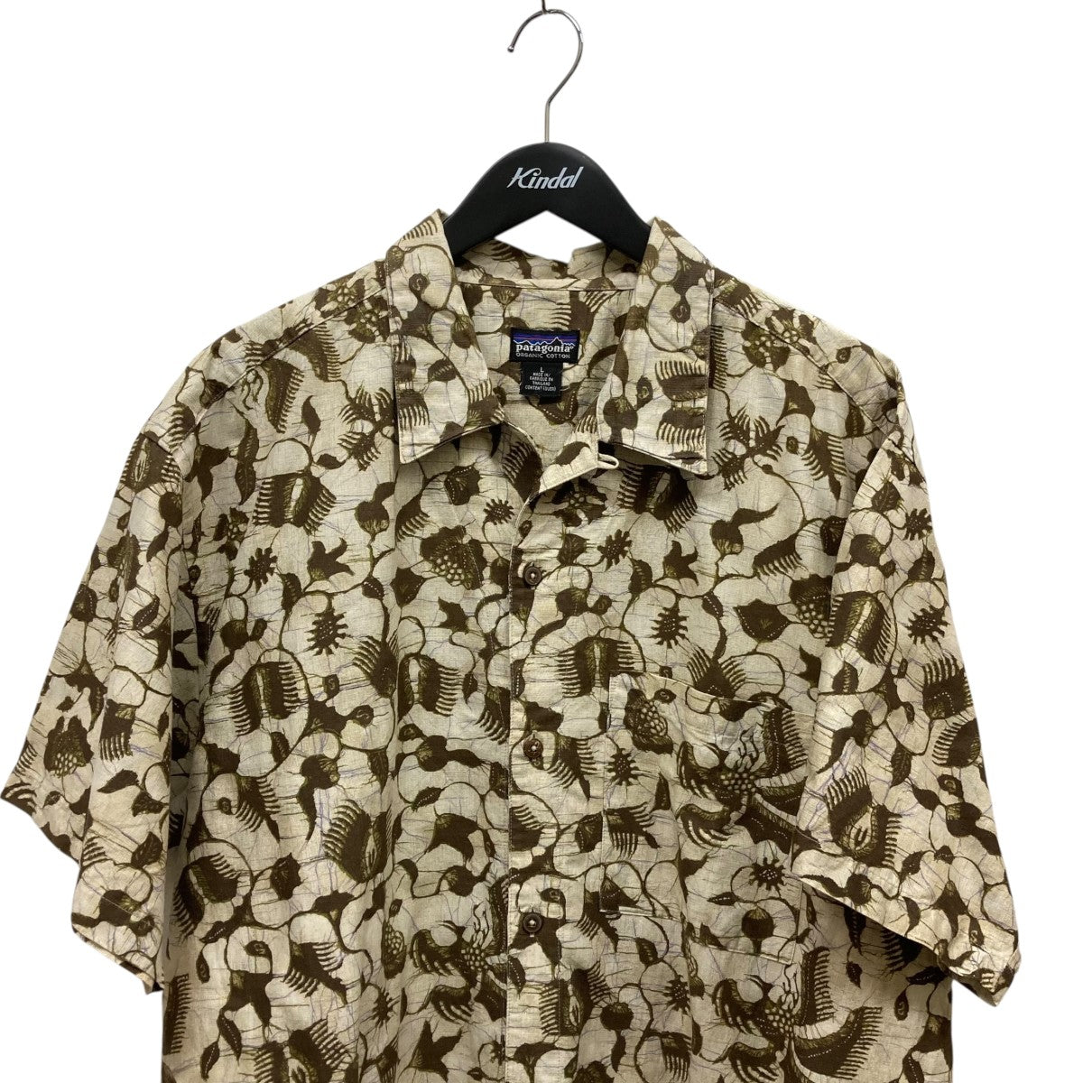 Patagonia(パタゴニア) 2002年製総柄プリントシャツ ベージュ