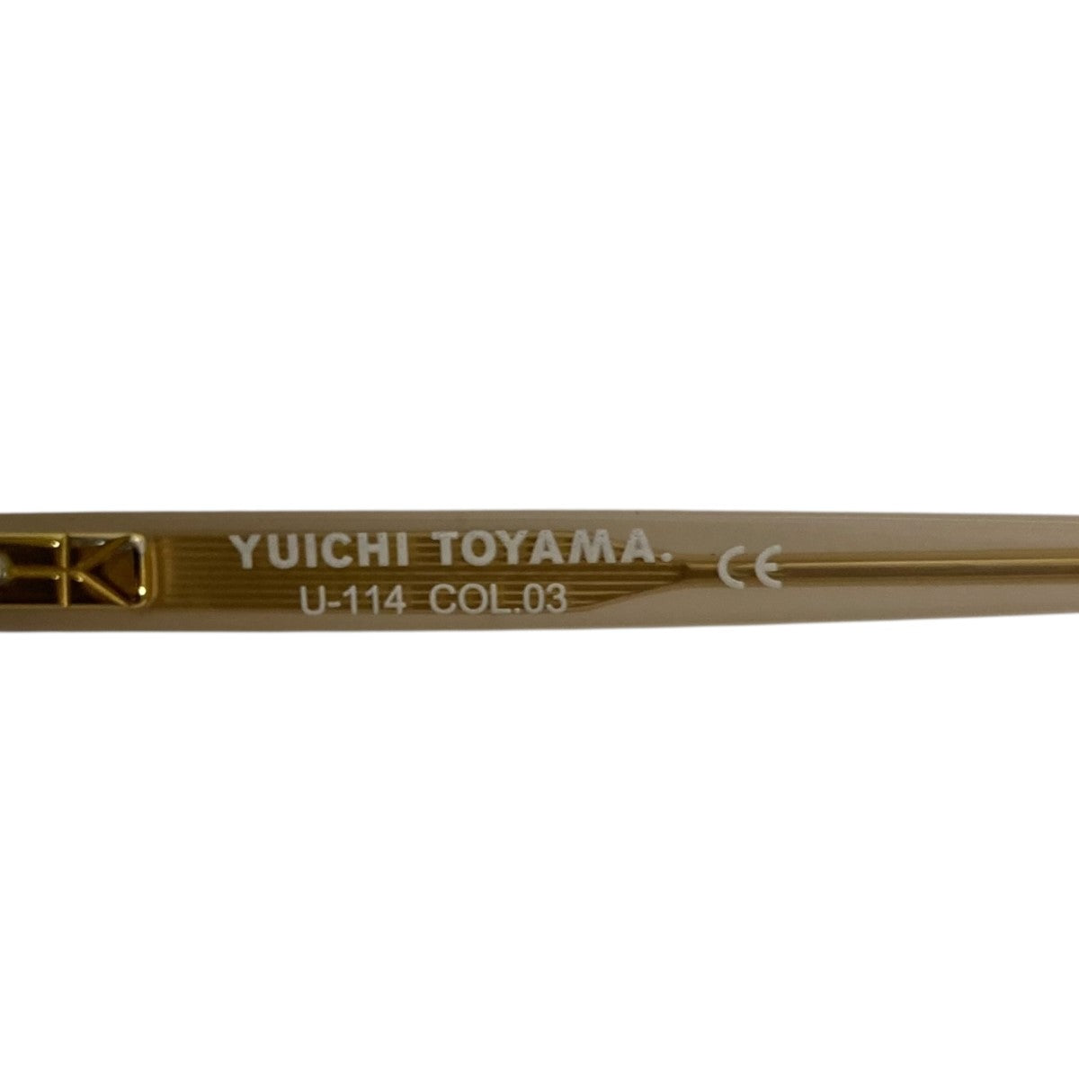 YUICHI TOYAMA．(ユウイチトヤマ) サングラスU-114 U-114 ピンク