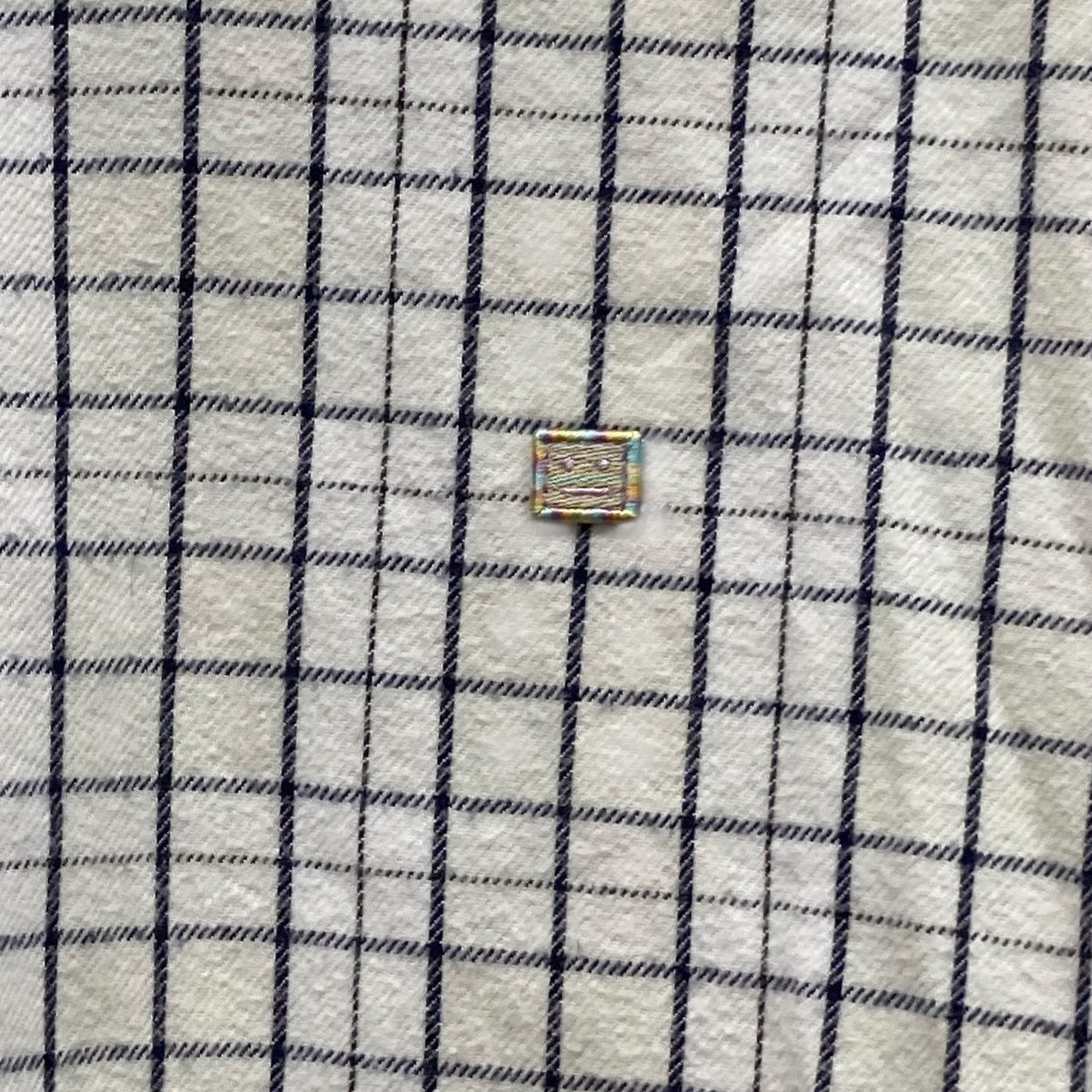 Acne Studios チェック柄 フランネル ワッフル シャツ ACNE STUDIOS