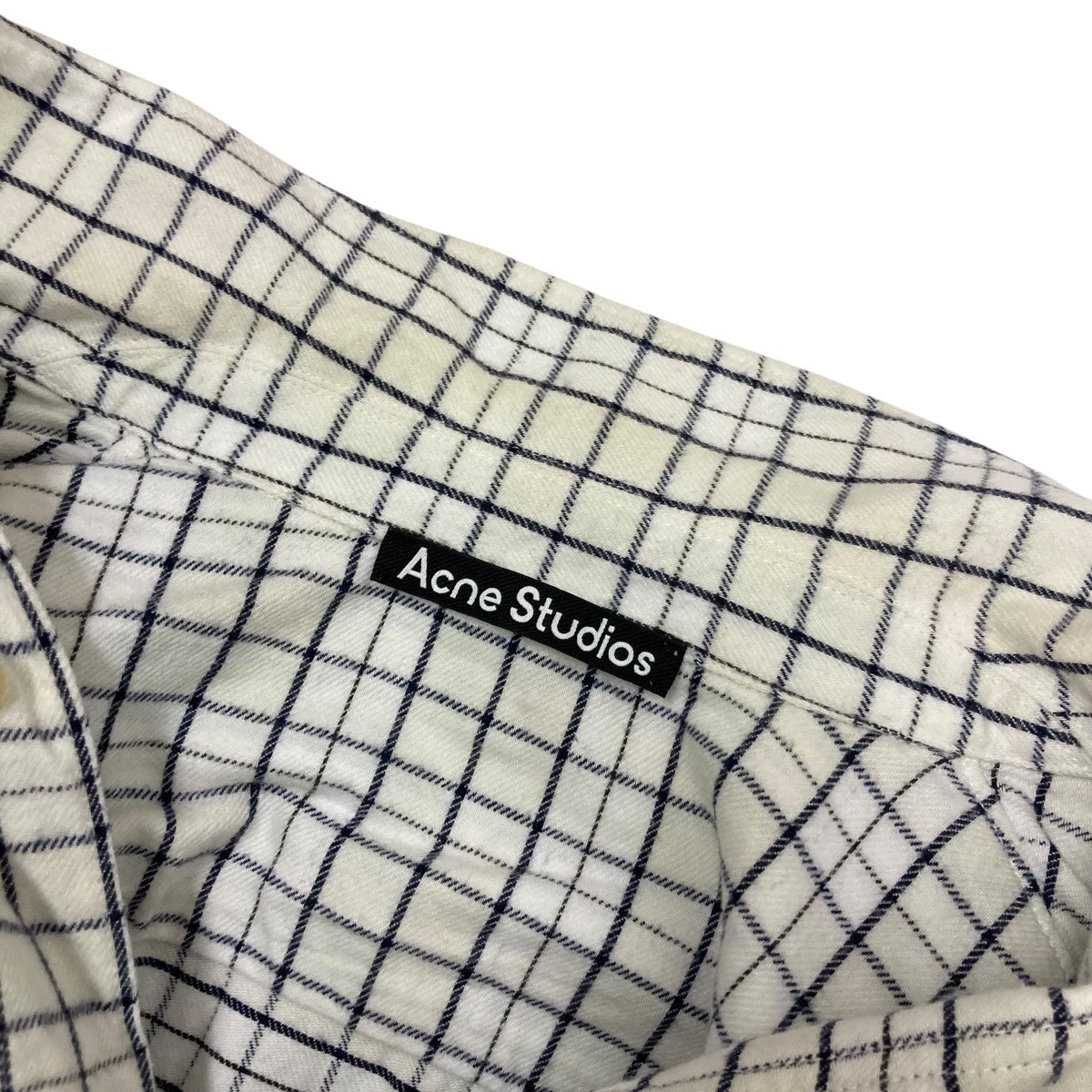 Acne Studios(Acne) / 長袖シャツ/XS/コットン/チェック/fa-ux-outw000096 ACNE STUDIOS(アクネストゥディオズ) チェックシャツFA-UX-OUTW000096