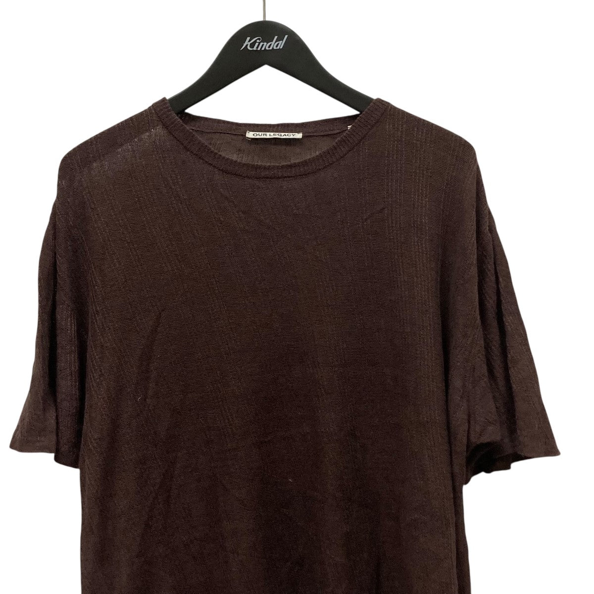 OUR LEGACY(アワーレガシー) KNITTED BOX TEEニット半袖