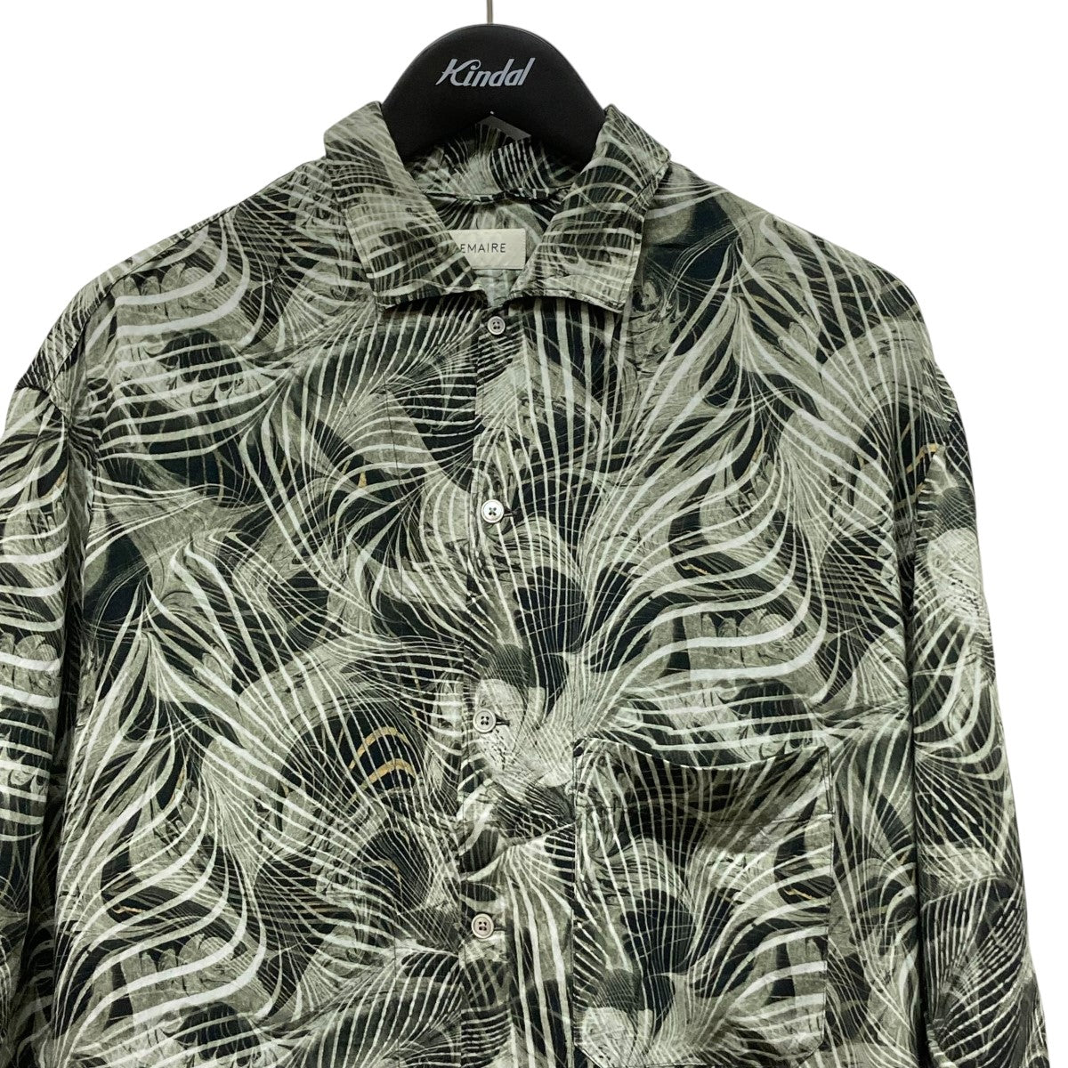 【美品】LEMAIRE ルメール 半袖 総柄 シャツ 46 19ss 美品】LEMAIRE ルメール 半袖 総柄 シャツ 46 19ss - メルカリ