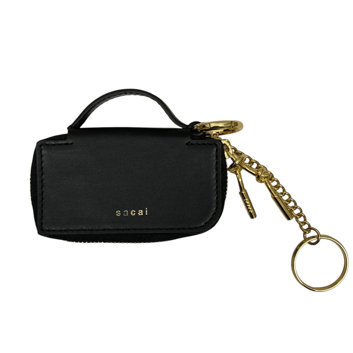 sacai 緑 レザー 手のひらキーケース sacai 緑 レザー 手のひらキーケース - メルカリ