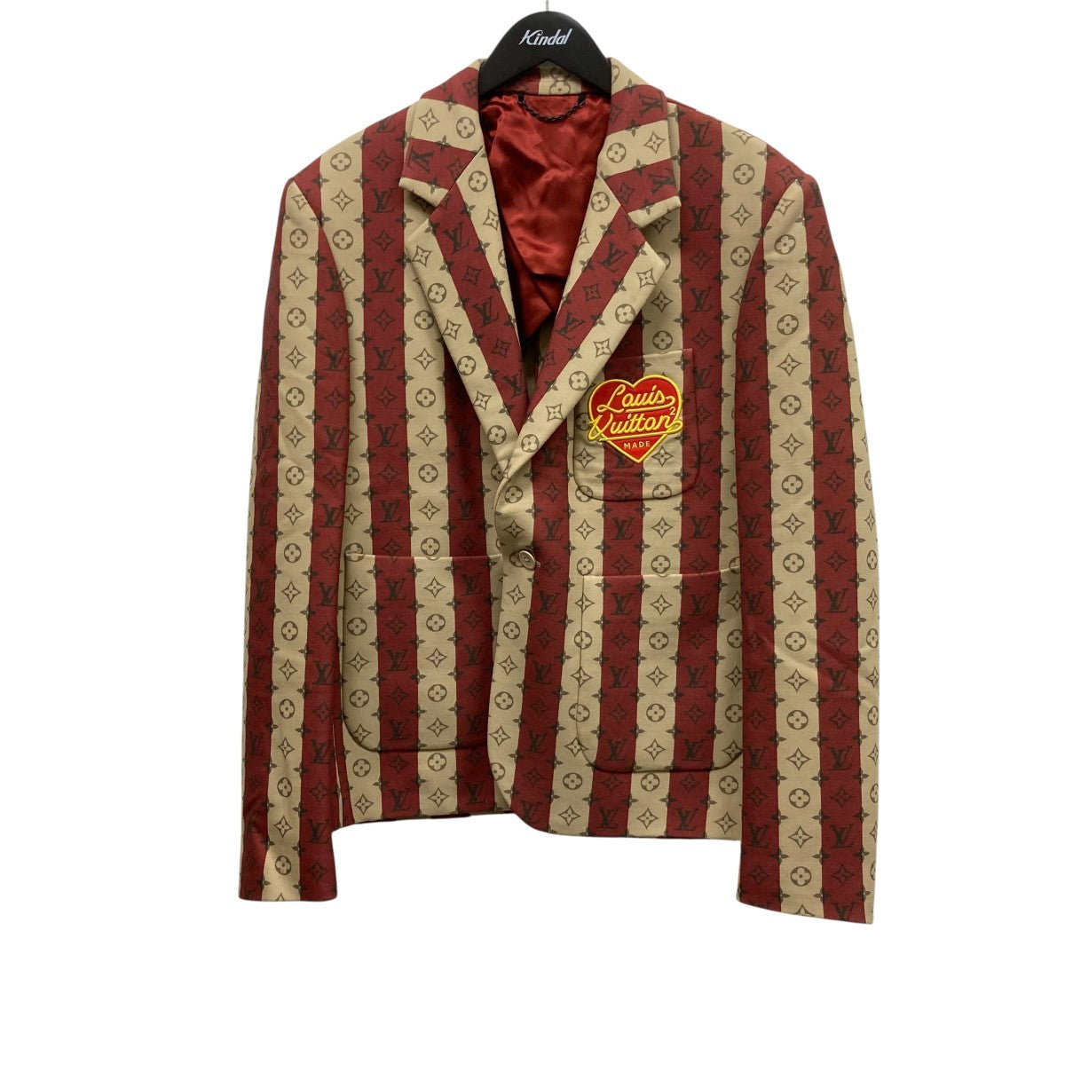 THOM BROWNE テーラードジャケット L ストライプ THOM BROWNE テーラードジャケット L ストライプ ストライプ