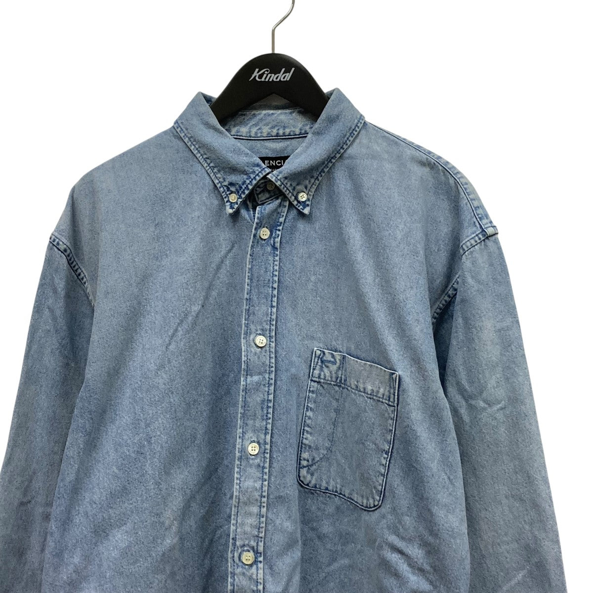 BALENCIAGA(バレンシアガ) バックロゴデニムシャツ509534 509534
