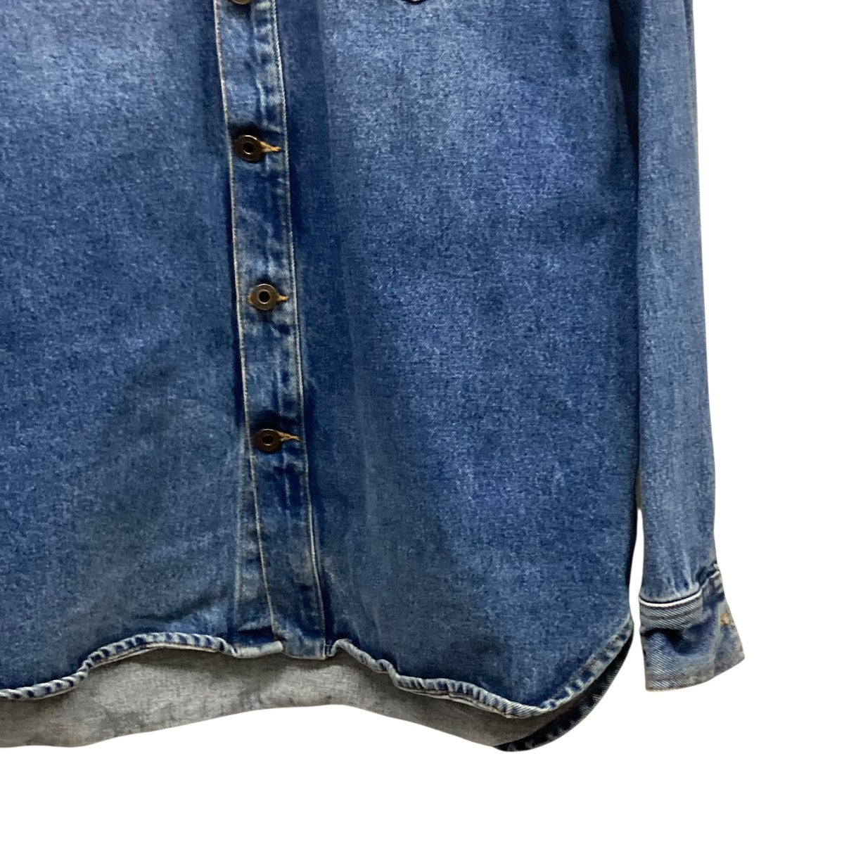 OFFWHITE(オフホワイト) Diag Window Denim Shirt Vintage Wash