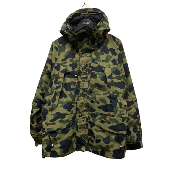 A BATHING APE(アベイシングエイプ) GORE TEX 1st camo yellowジップ