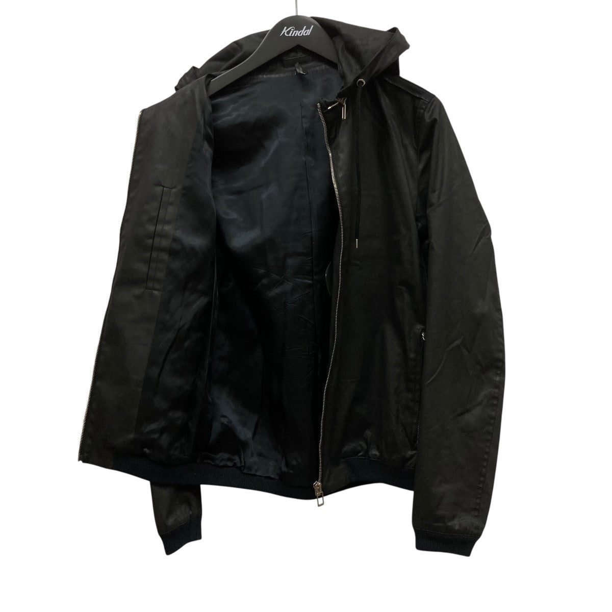 Dior ジップアップベロアジャケット SCULPTOR Velour Crop Zip-Up BLACK 22FA-I（スカルプター