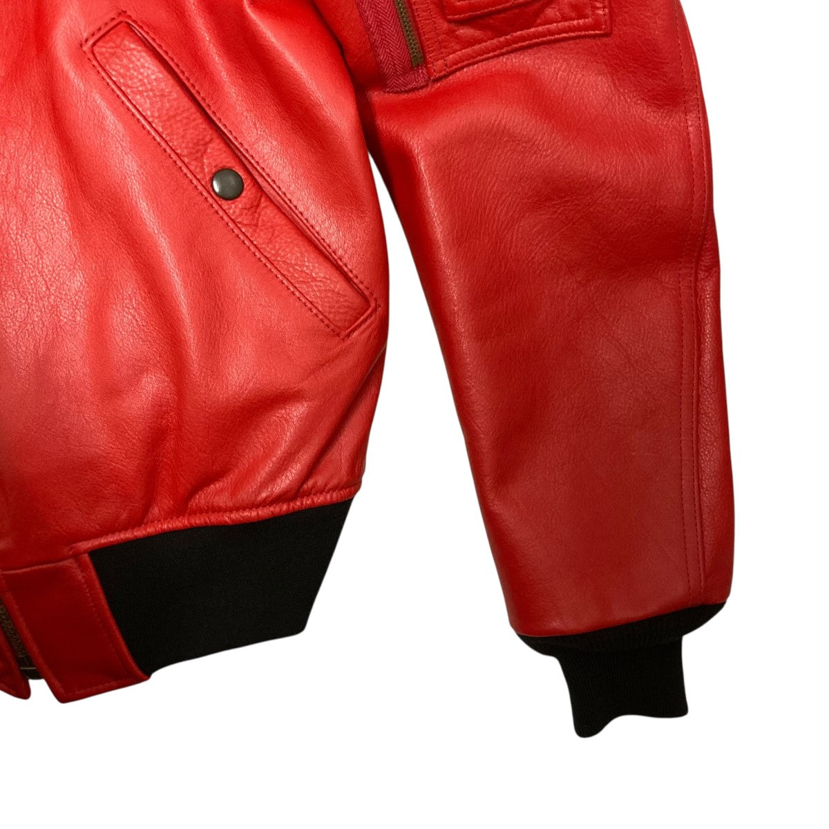 Supreme×Schott 13AWMA-1 Leather JacketMA-1レザージャケット