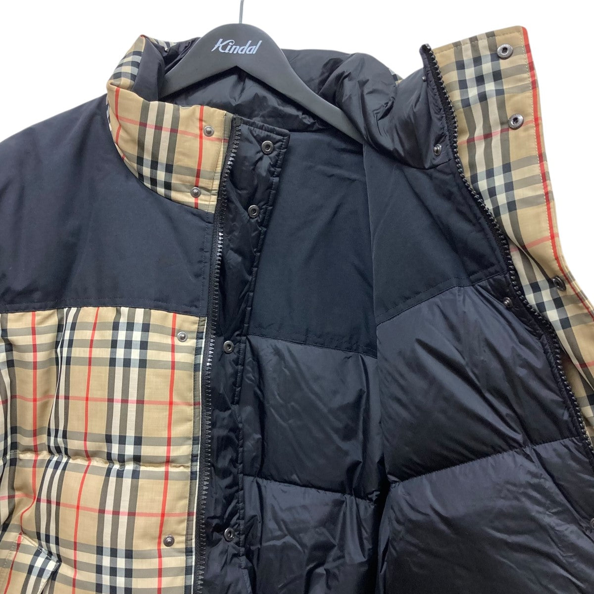 BURBERRY(バーバリー) Reversible Vintage Check Puffer Jacket