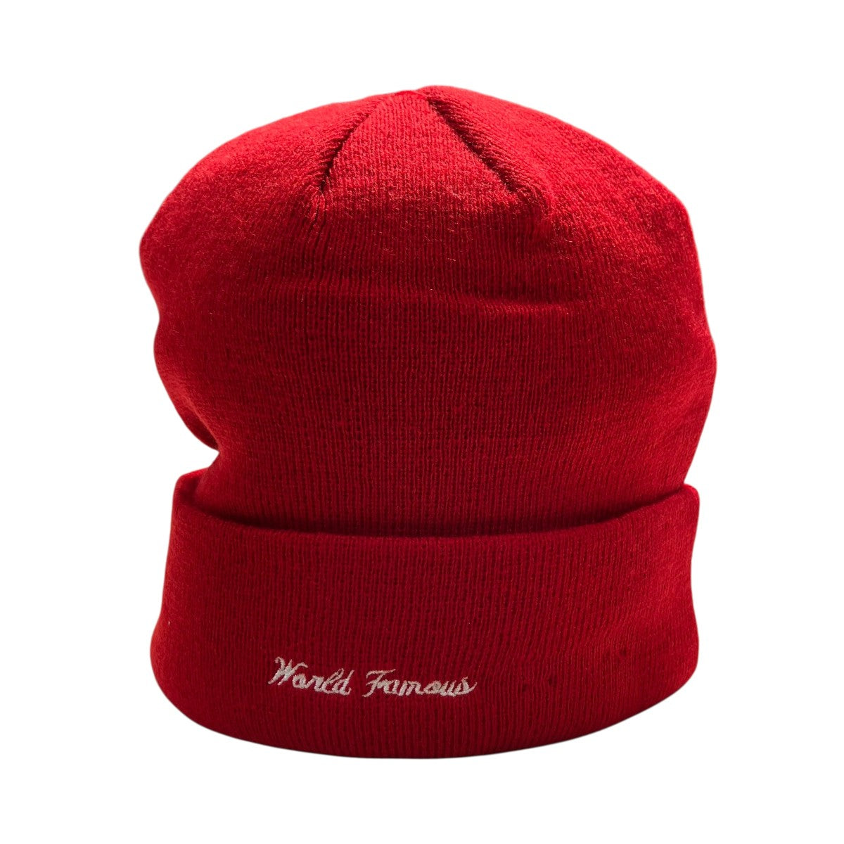 Supreme×New Era Box Logo Beanieニット帽 レッド サイズ 記載