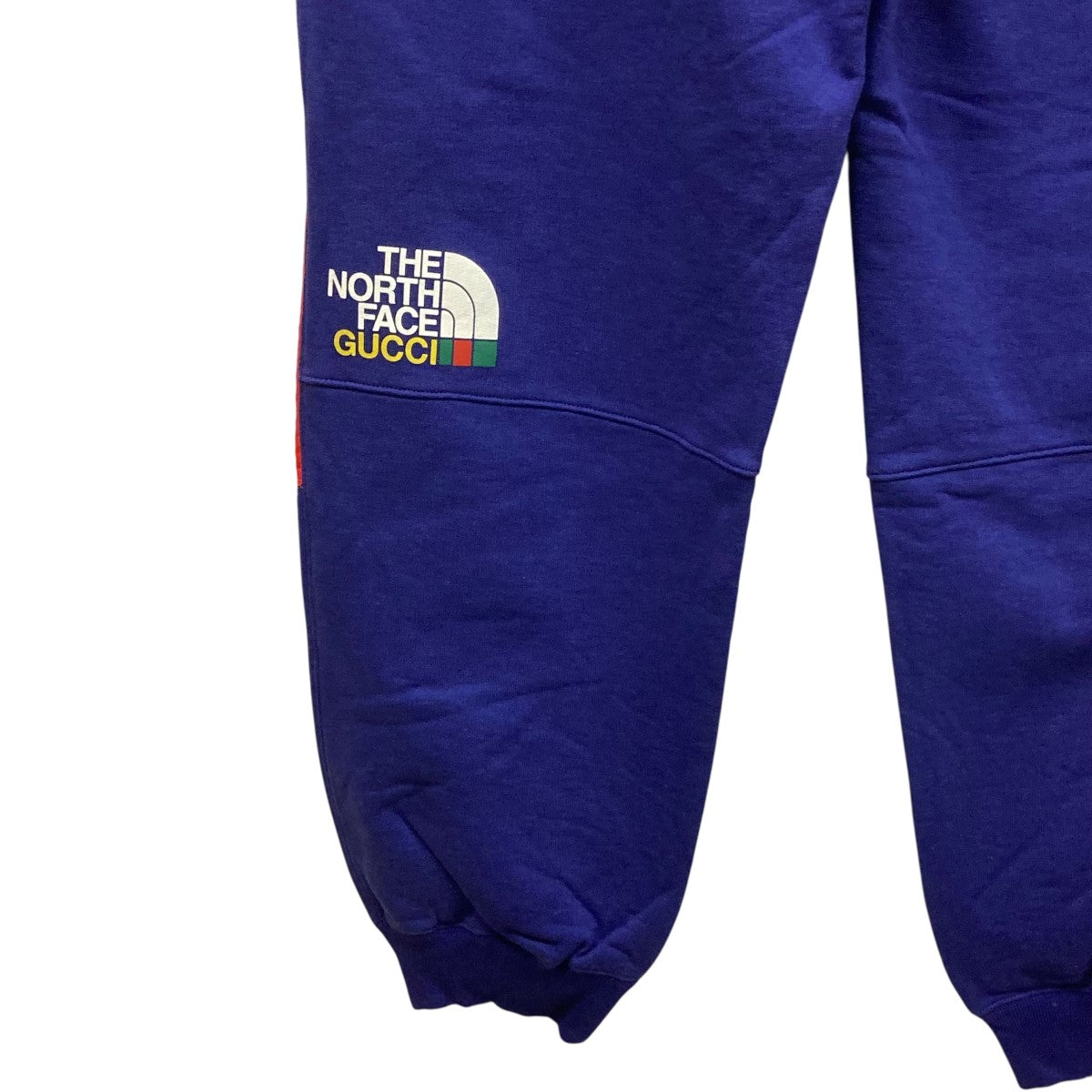 THE NORTH FACE×GUCCI コットン×ナイロン スウェットパンツ