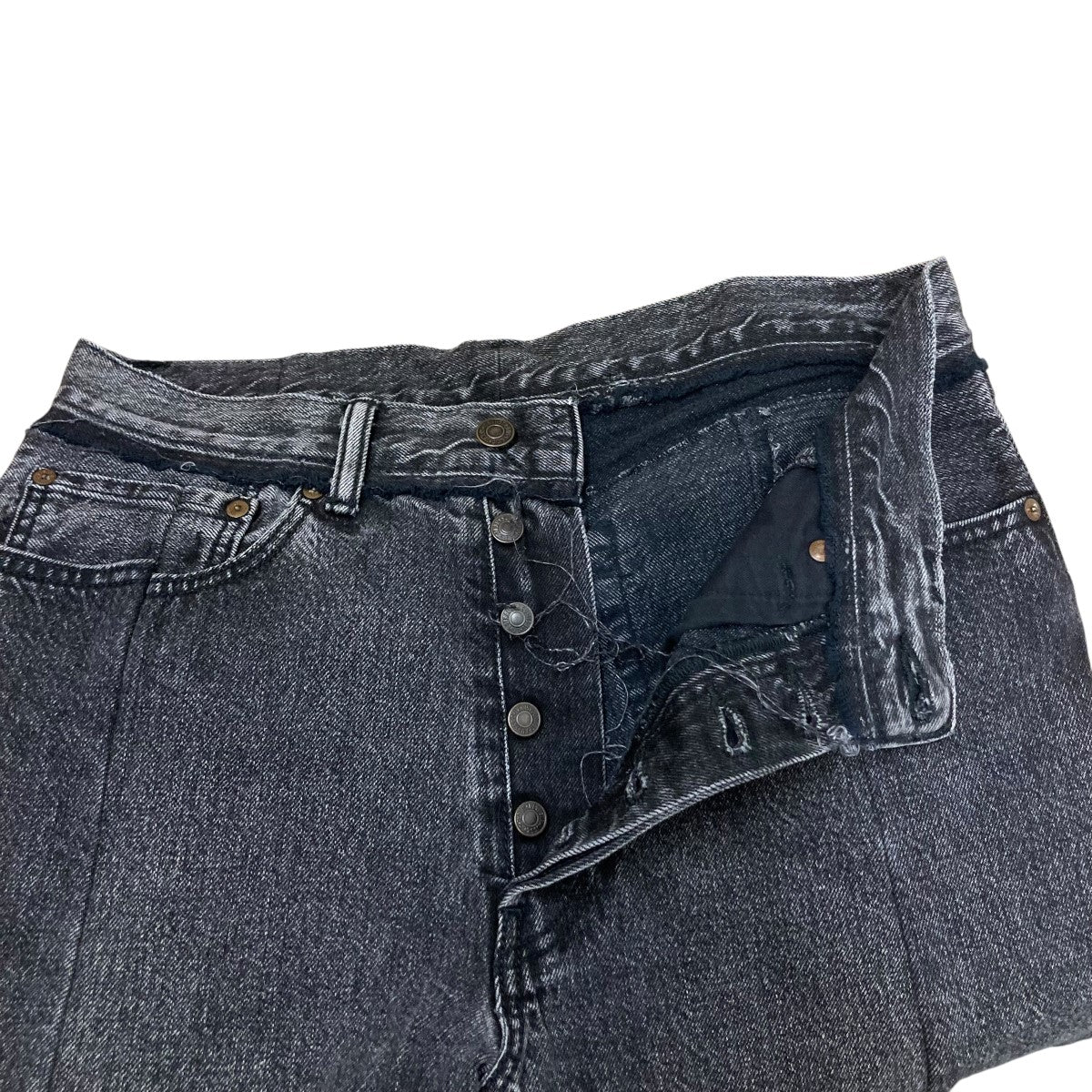 LEVI’S×VETEMENTS 再構築デニムパンツMSS17LE11 古着・中古-3枚目のアイテム画像
