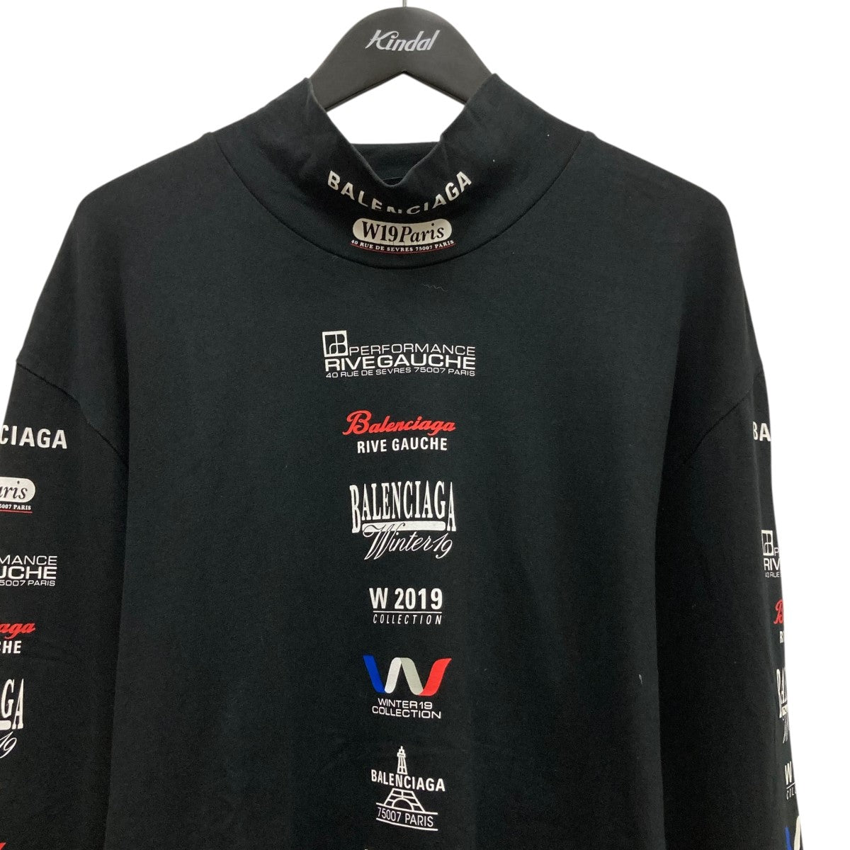 BALENCIAGA(バレンシアガ) Multi Logo Turtle Neck