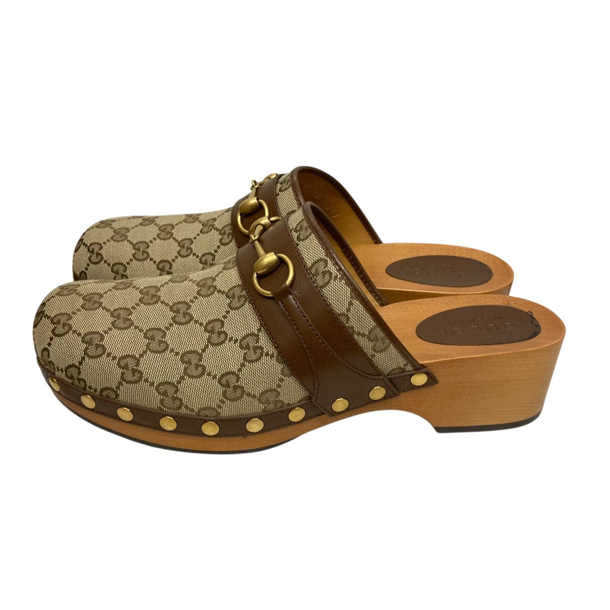 GUCCI(グッチ) GGキャンバスホースビットサンダル699187 699187