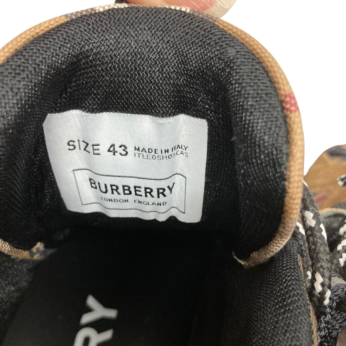 バーバリー BURBERRY(バーバリー) Arthur Sneakersスニーカー ブラウン