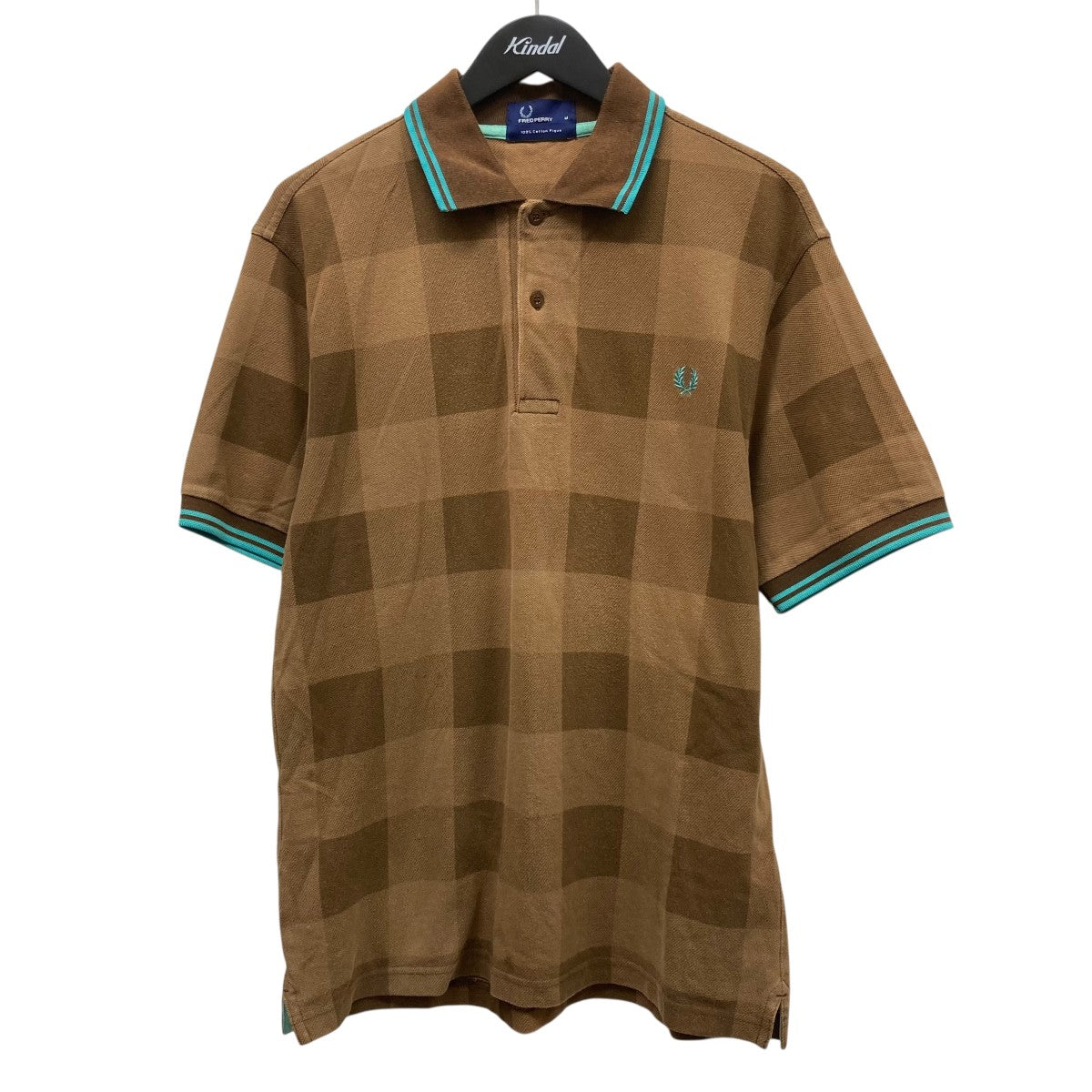 FRED PERRY バッファローポロシャツM7280 古着・中古-1枚目のアイテム画像