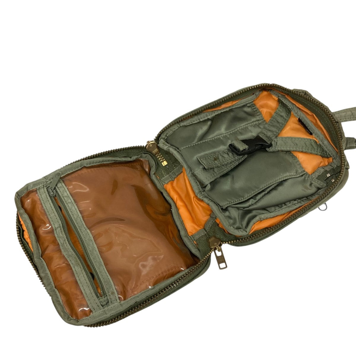 USED PORTER タンカーショルダーバッグ オリーブ PORTER(ポーター) タンカーショルダーバッグ オリーブ サイズ