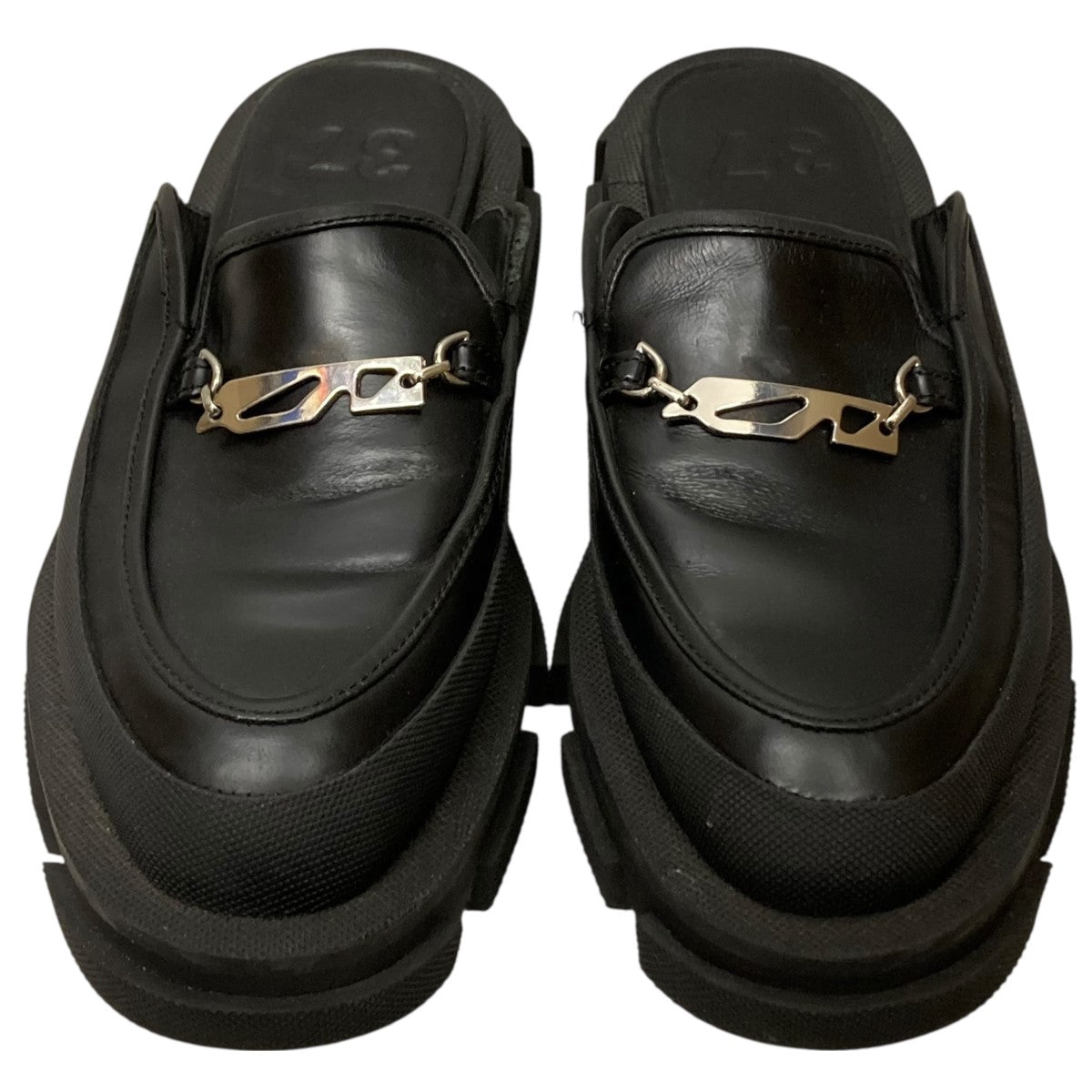 both(ボース) レザーローファーミュール ブラック サイズ 37｜【公式