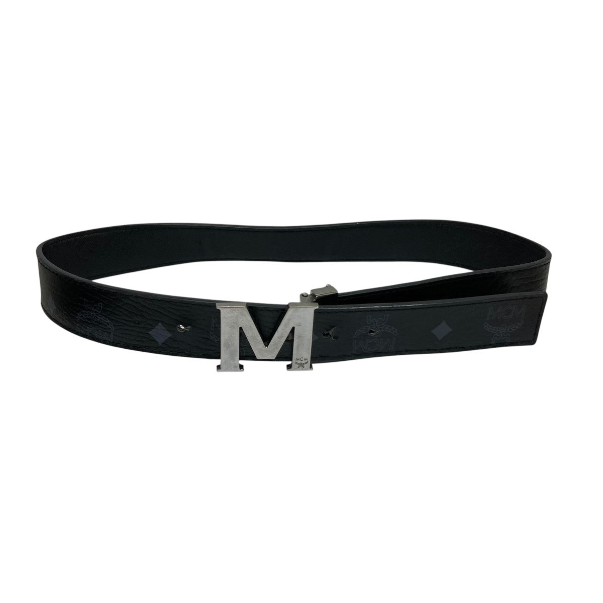 MCMベルト未使用品 MCM(エムシーエム) レザーベルト サイズ 44/110｜【公式