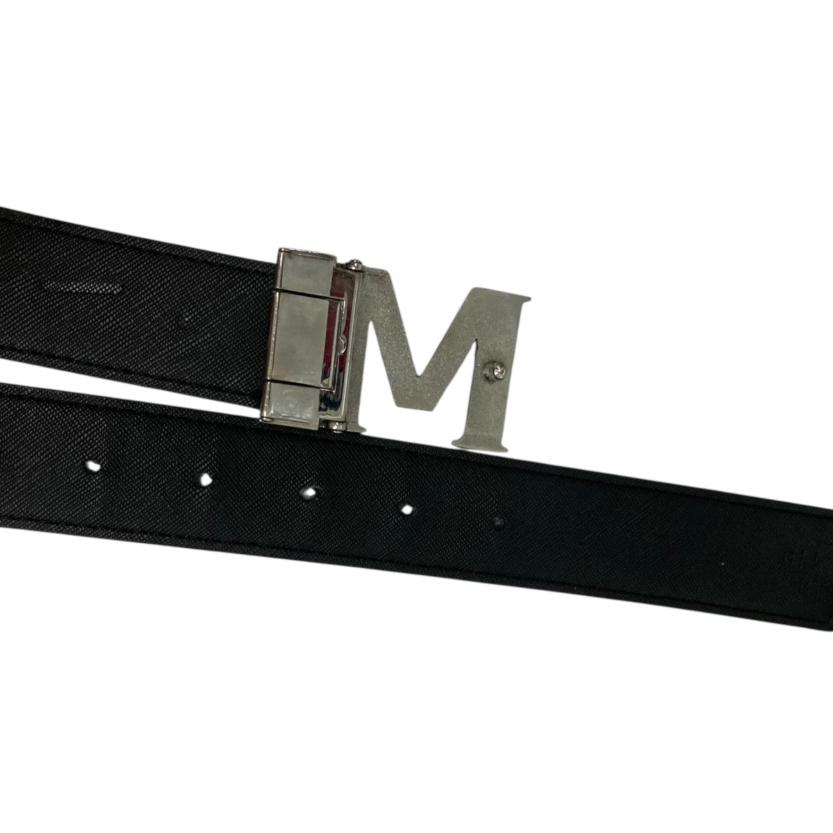 MCM - MCM ラグビーボール レザー ノベルティ 非売品 未使用品 MCM(エムシーエム) レザーベルト サイズ 44/110｜【公式