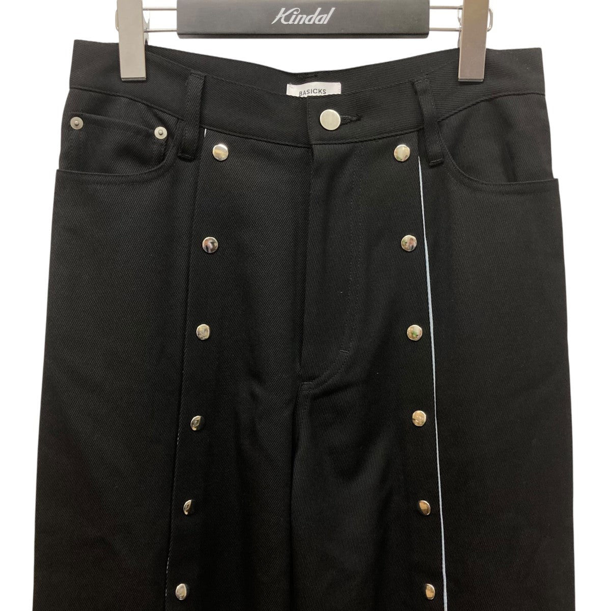 24AW「Hard Button Trouser」センタースリットパンツS2.5-0605