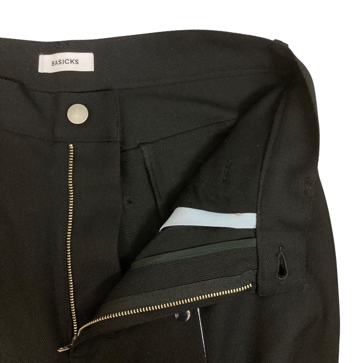 24AW「Hard Button Trouser」センタースリットパンツS2.5-0605