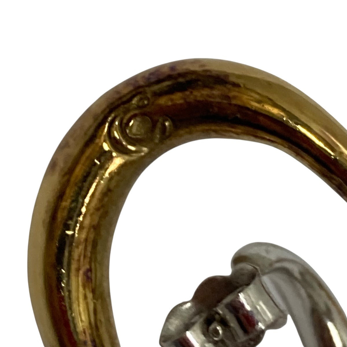 シャルロットシェネ　片耳用ピアス　ゴールド・シルバーコンビ シャルロットシェネ片耳用ピアスゴールド・シルバーコンビ