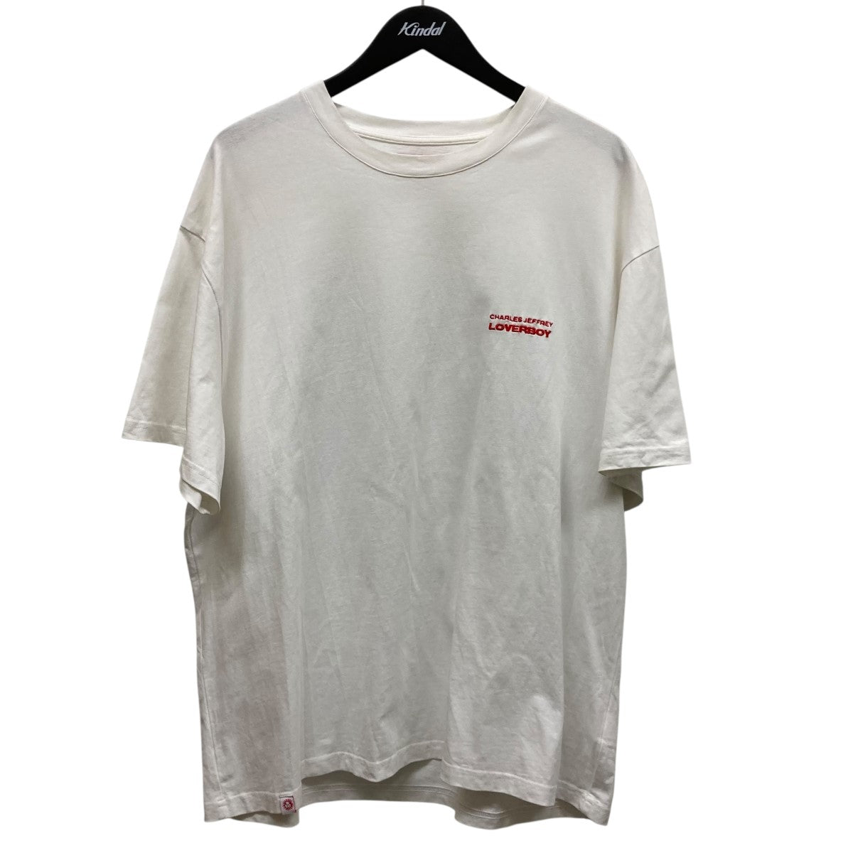 CHARLES JEFFREY LOVERBOY ユニセックス コットン フードティー 送料無料】Tシャツ TURN UP TEE LOVERBOY
