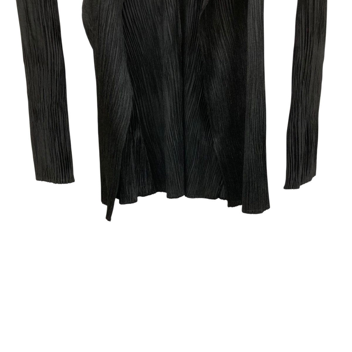 プリーツプリーズ カーディガン　PLEATS PLEASE 黒 中古・古着通販】PLEATS PLEASE (プリーツプリーズ