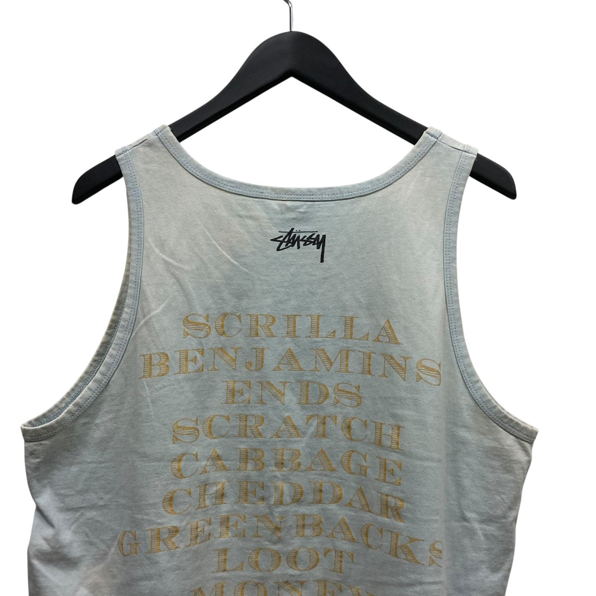 入手困難 USA製 old stussy タンクトップ デカロゴ 刺繍 入手困難 USA製 old stussy タンクトップ デカロゴ 刺繍