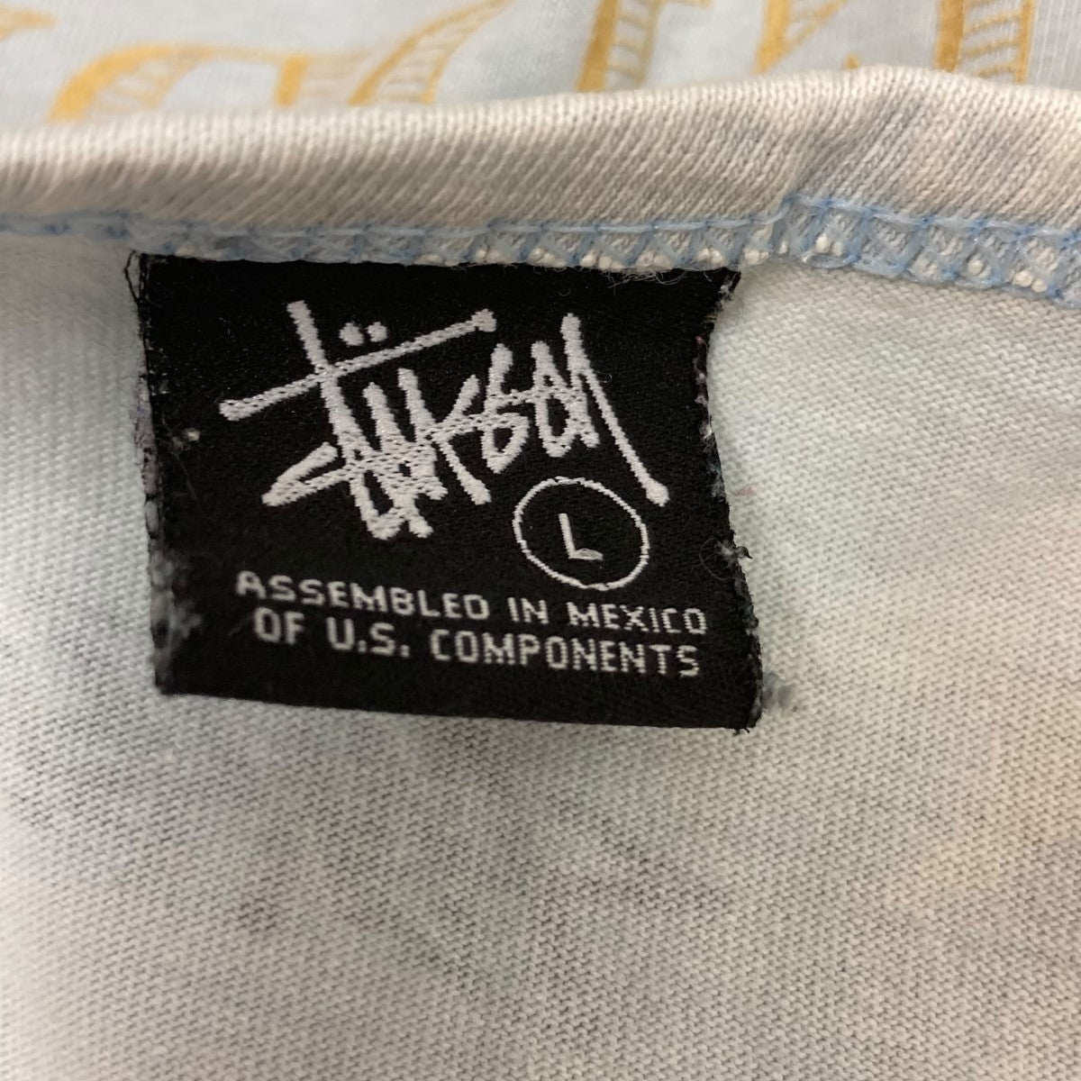 STUSSY ストゥーシー タンクトップ ブラック M 中古美品 Stussy ステューシー タンクトップ ロゴプリント メンズ 黒 M