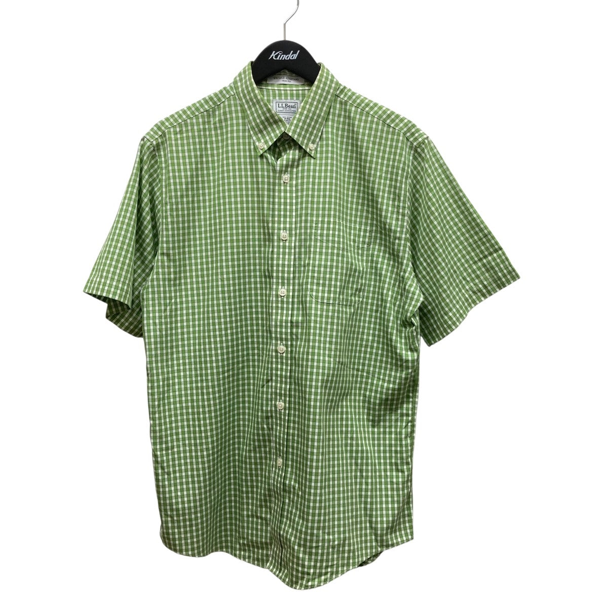 L．L．Bean 半袖チェックシャツ 古着・中古-1枚目のアイテム画像