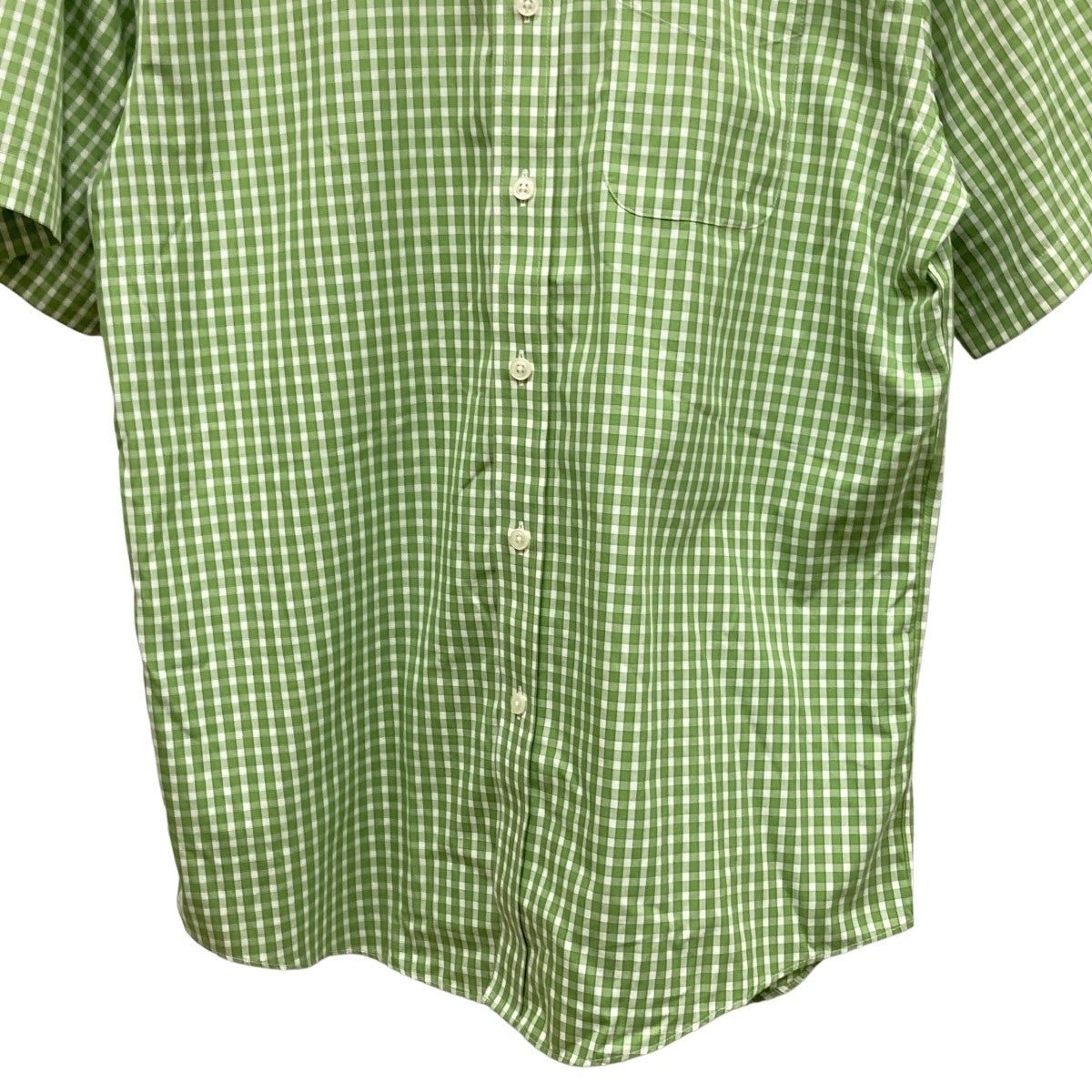 L．L．Bean 半袖チェックシャツ 古着・中古-4枚目のアイテム画像