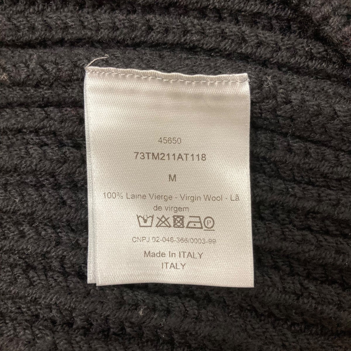 Dior Homme(ディオールオム) ジップアップニットコート