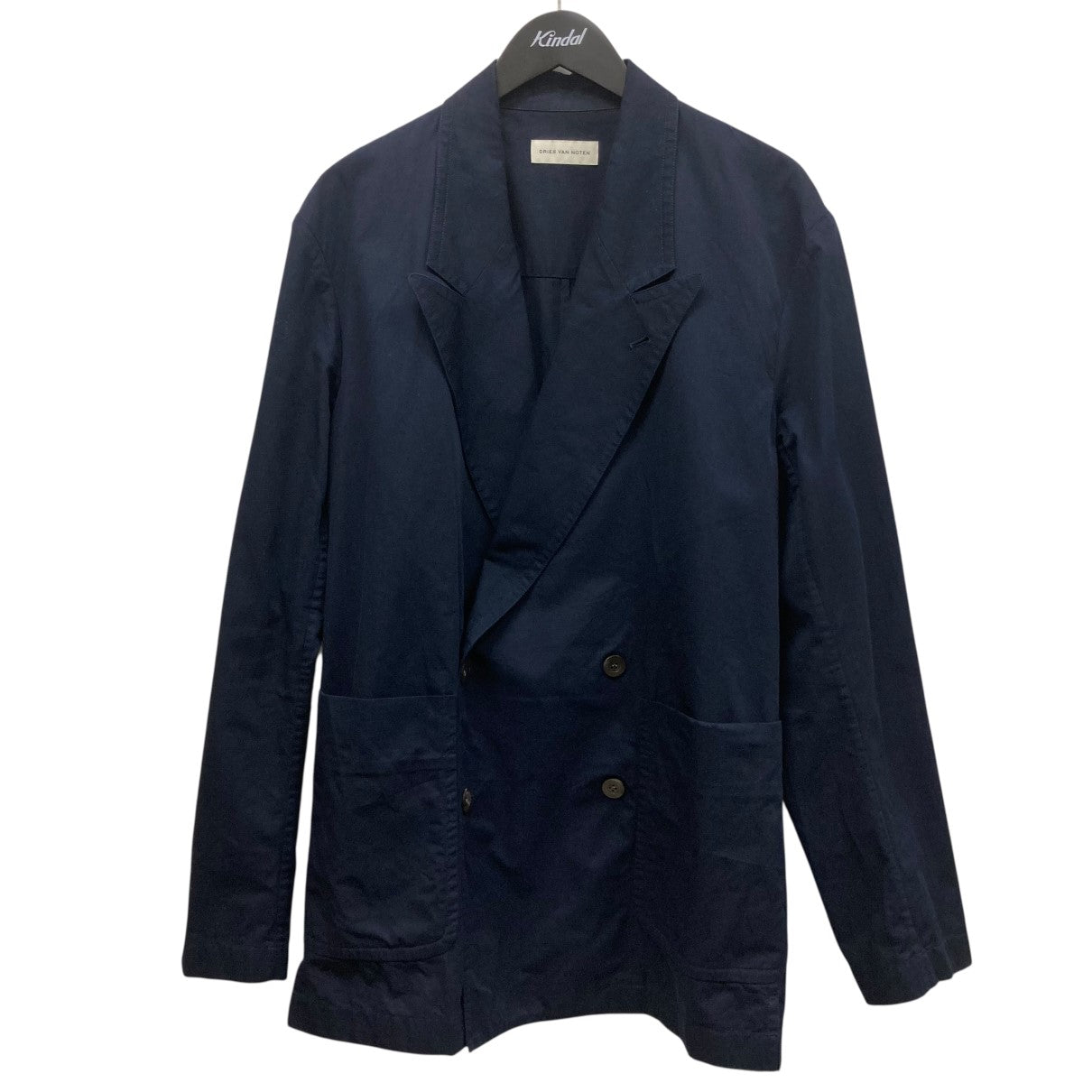 DRIES VAN NOTEN(ドリスヴァンノッテン) 「Caplans Shirt Navy