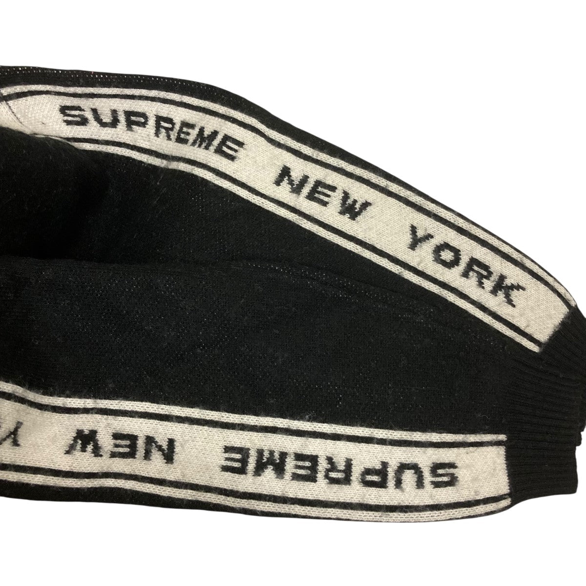 Supreme(シュプリーム) Back Stripe Sweaterロゴプリントニット