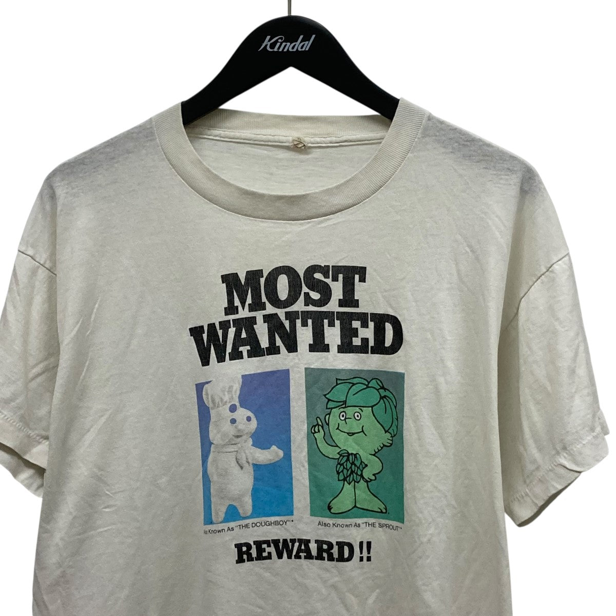 80’s Doghboy and sproutプリントTシャツ