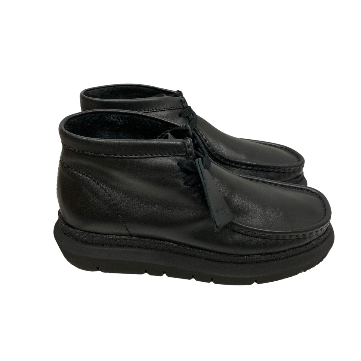 CLARKS×sacai 23SSHybrid Wallabeeレザーワラビーシューズ23