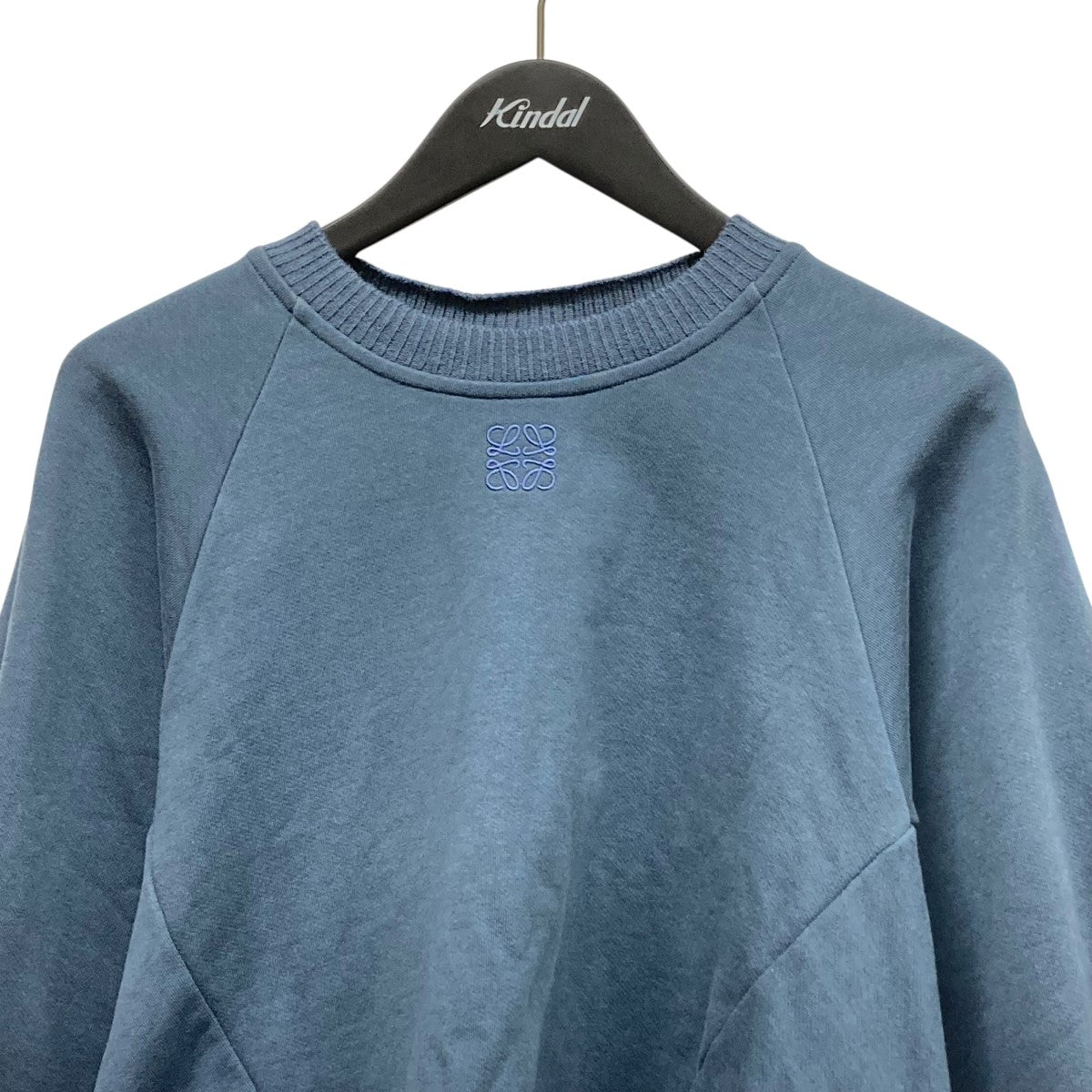 LOEWE(ロエベ) Anagram cropped sweatshirtクルーネック短丈